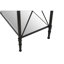 Latavion 101cm Glass Top Console Table