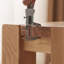 Banc en bois massif Burlywood