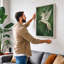 Classical Pegasus Japandi - Wrapped Canvas-1698240890-1698240871
