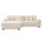 L-Shaped Reversible Sectional Sofa-1891628933