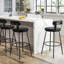 Tabouret de bar et de comptoir pivotant à dossier bas Kipton-1854992589-1854992588