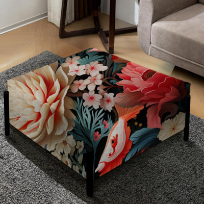 Motif tropical Coral Crest