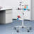 26.77'' H x 17'' W Lab Cart with Wheels