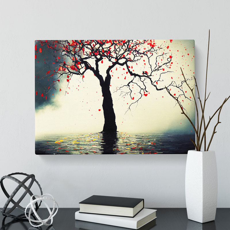 Attractive Tree - Wrapped Canvas, 40cm H x 60cm W x 3cm D