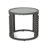 Taranto Round Metal Outdoor Side Table , 18.25'' in. W 18.25'' in. D-121771415