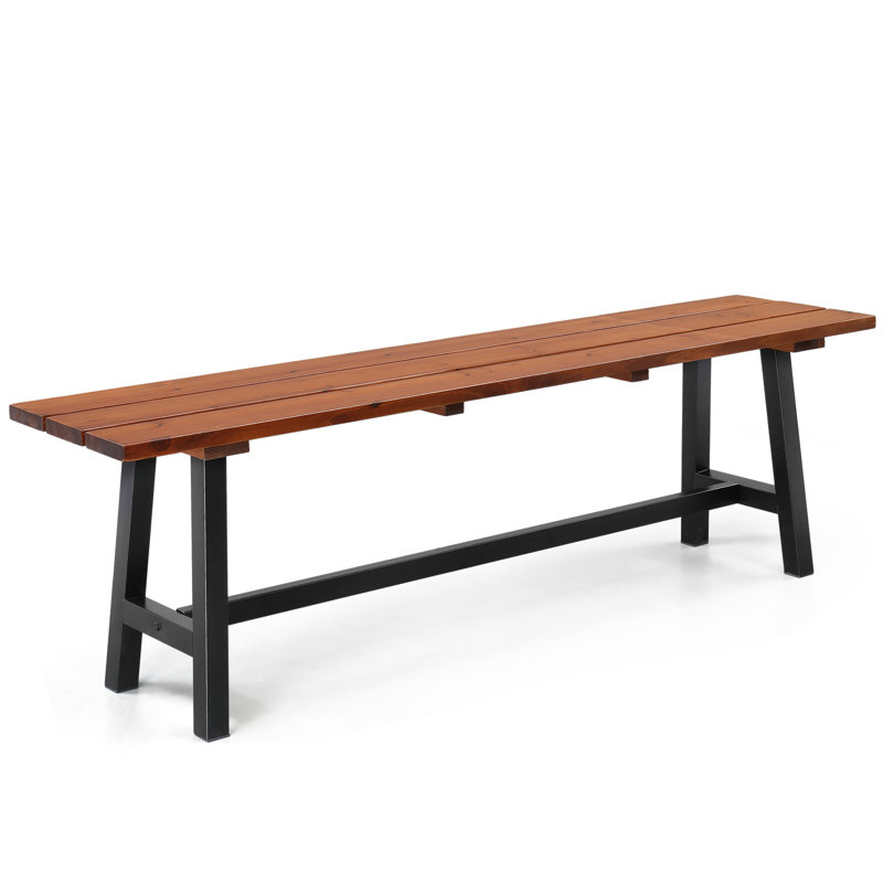 Banc d'extérieur rond