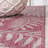 Hesperus Nevis Palm Frond Fuchsia/Light Gray Indoor/Outdoor Rug-70302764