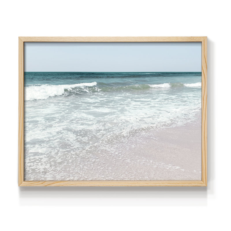 «Shoreline Pleasure», reproduction encadrée, H 8 po x l 10 po, Naturel