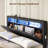 Ignacita Upholstered Metal Bookcase Bed-533713152-481430089