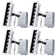 7.28" Ultra Slim Selectable CCT IC Rated LED Canless Recessed Lighting Kit