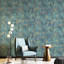Vintage Metallic Peel And Stick Wallpaper - Self-Adhesive Vinyl Wallpaper For Modern Industrial Decor, Easy Application And Removal, Perfect For Smooth Surfaces-2006130719