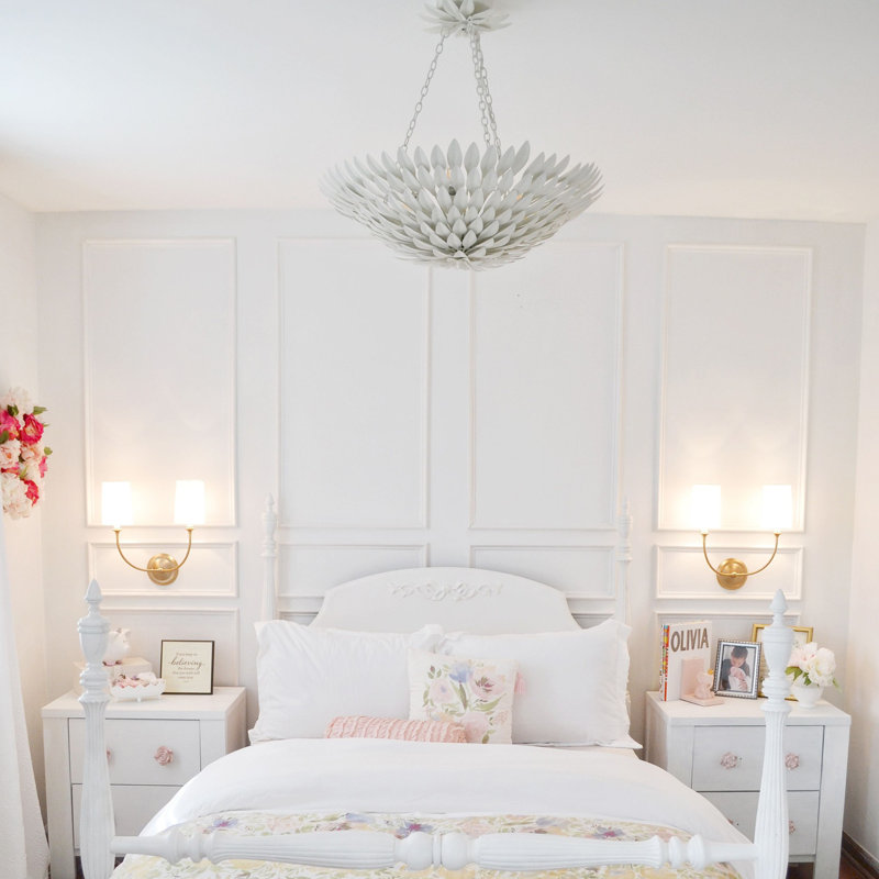 6 - Light Unique/Statement Pendant, Antique Silver