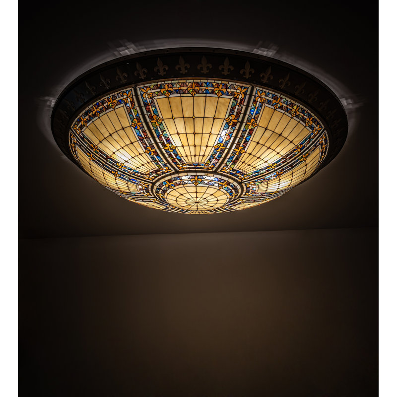 Fleur-de-lis 12 - Light Flush Mount