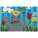 Tapis lavable d'appoint Odd Couple 20 po x 30 po