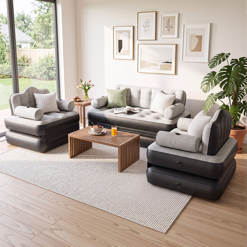 Matelas pour canapé-lit Edrosie, Grey
