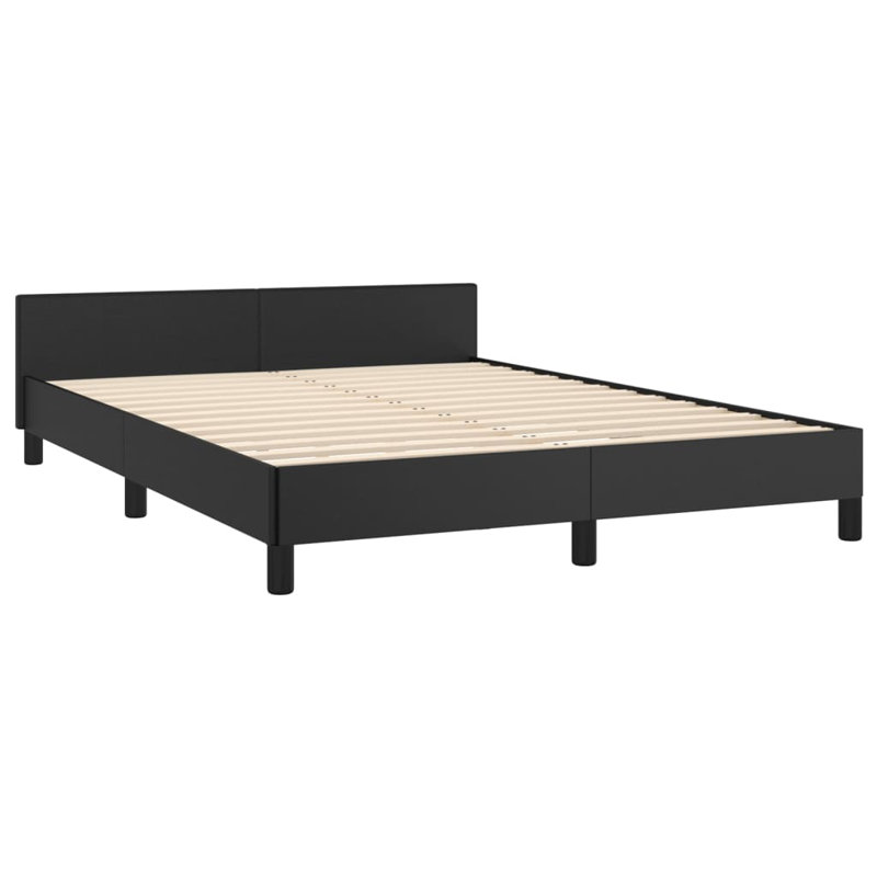 Klementina Bed, Black, Super King (6')