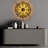 Stylish Black Wall Lamp, 20.1 x 20.1 x 3.5 Inches | 100% Metal Construction, 40W, IP20 Rated | Features On/Off Switch & 78.7-Inch Cable | Modern Lighting for Home, Office, and Living Spaces