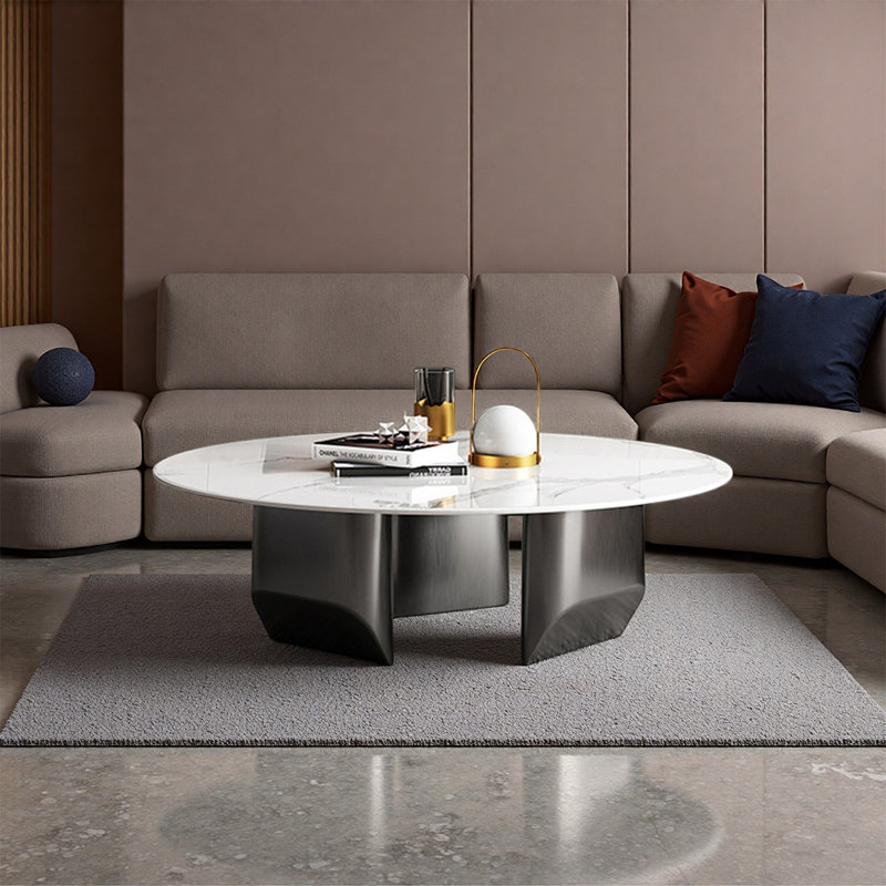 Table basse Minimalist, H 13,8 po x L 35,4 po x l 35,4 po