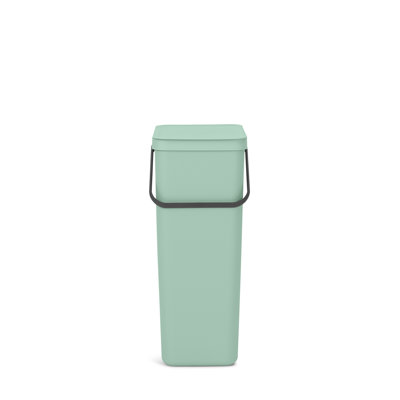 Brabantia Sort & Go Plastic Recycling Bin, 10.6 Gallon