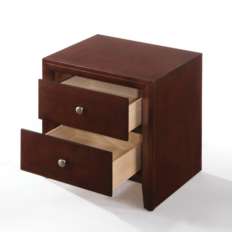 Table de chevet 2 tiroirs Fentress