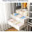 Drawer Organizer For Clothes - Underwear, Socks, Bras, Ties, And Belts Storage Box With Open Design, Side Insert Cardboard, Set Of 6 For Dresser And Wardrobe Organization-1759784908