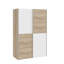 Silvis 2 Door Manufactured Wood Wardrobe-666292303