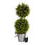 Topiaire buis artificiel 20" en pot