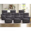 Fauteuil inclinable manuel pivotant de 32,3 po