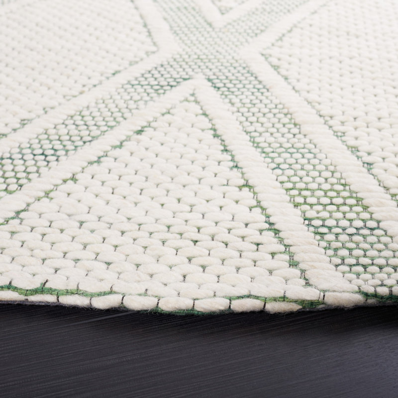 Marbella Hand Woven Performance Geometric Rug, Round 6'