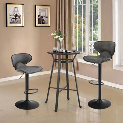 2 - Person Solid Wood Top Four Leg Dining Set