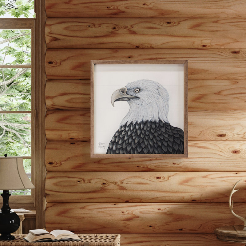 Bald Eagle By Robin Sue Studio, 4" H x 4" W