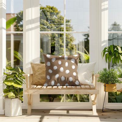 Oreiller réversible intérieur / extérieur Jayi Spots