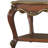 Honey Oak End Table With Bottom Shelf