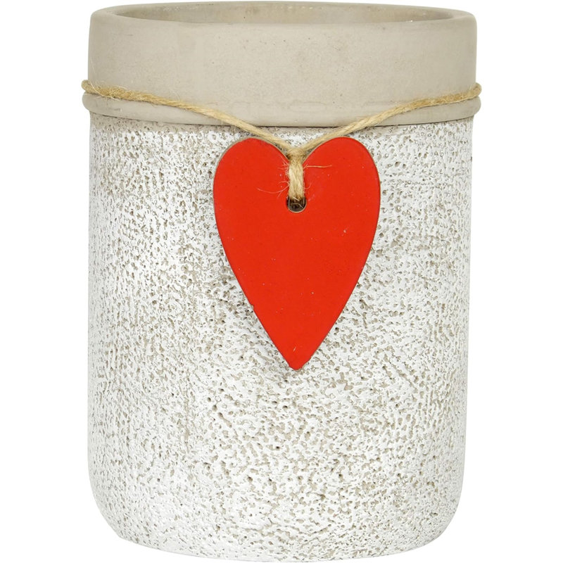 Kushamvir Pot Planter, 6.50" H x 5" W x 5" D