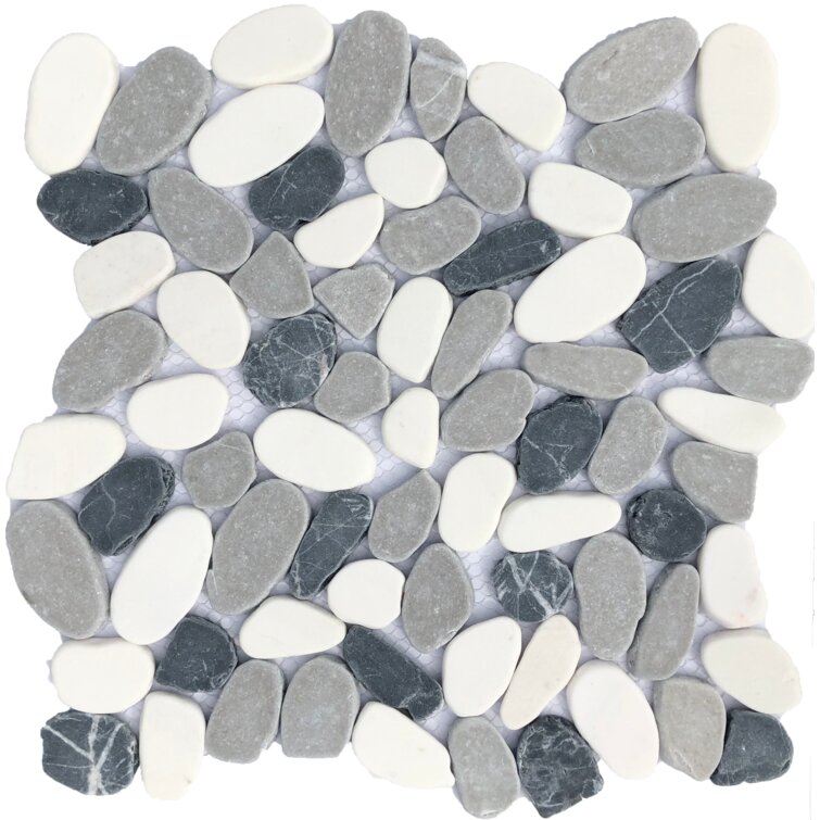 Pebblino Other Natural Stone Pebbles Mosaic Wall & Floor Tile