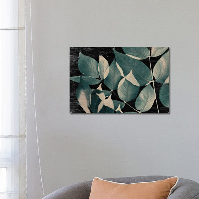 Dusty Leaves II by Kimberly Allen - Wrapped Canvas Print