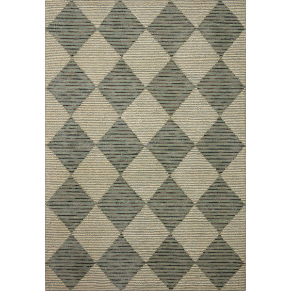 Francis Wool Beige/Charcoal Rug