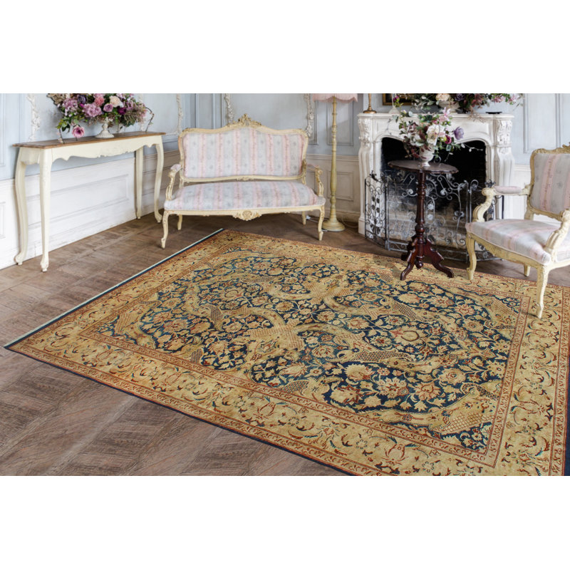 Tapis bleu marine Pak-Persian Jeffrey