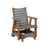 Driftwood Grey Top/Antique Mahogany Base
