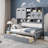 Wooden Daybed With 2 Drawers-445870422-445870421