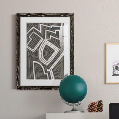 " Abstract Maze III " Painting Print
