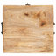 Storage Box with Storage with Door with Lock Brown Trunk Indoor Bedroom-2127951238