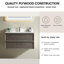 Wall Mounted Single Double Single Vanity Bathroom Vanity With Solid Surface Top-632306792-632306796
