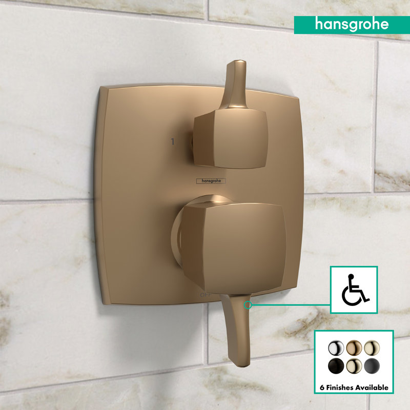 Ecostat Classic Pressure Shower Faucet Trim, Brushed Bronze