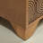 Solid wood retro locker against the wall-122810247