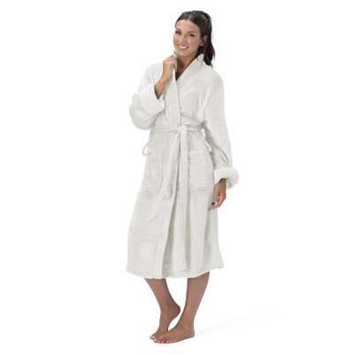 Silk Touch Bathrobe Lava