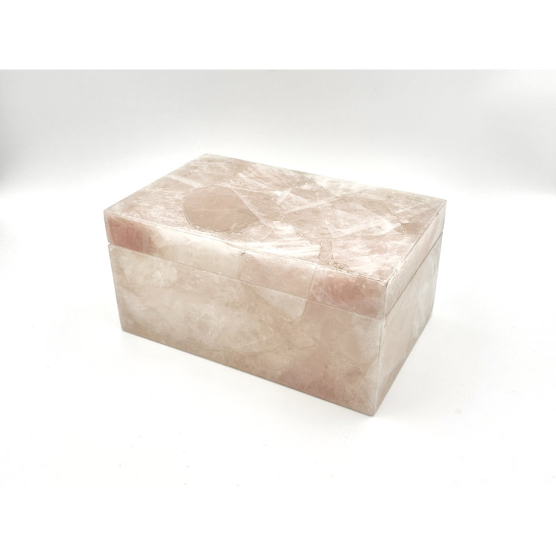 Boîte à bijoux / à bijoux en quartz de qualité supérieure