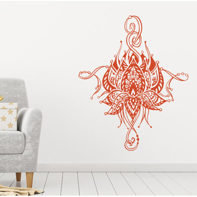 Décalcomanie murale fleur lotus Buller