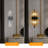 Jolon 2-Light Iron Flush Mounted Sconce