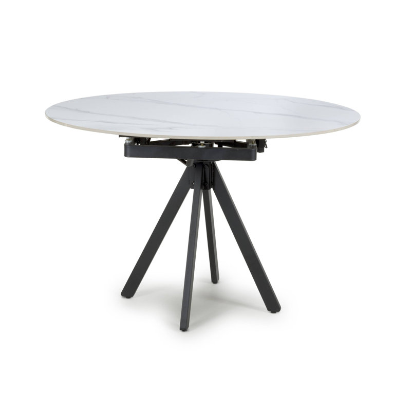 Punchard Round Metal Base Dining Table